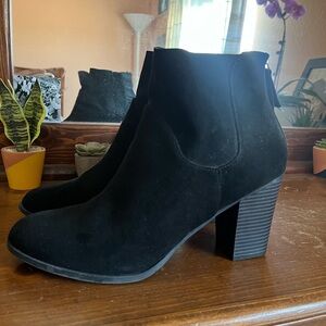 Black booties